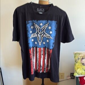 Baphomet American Flag Shirt